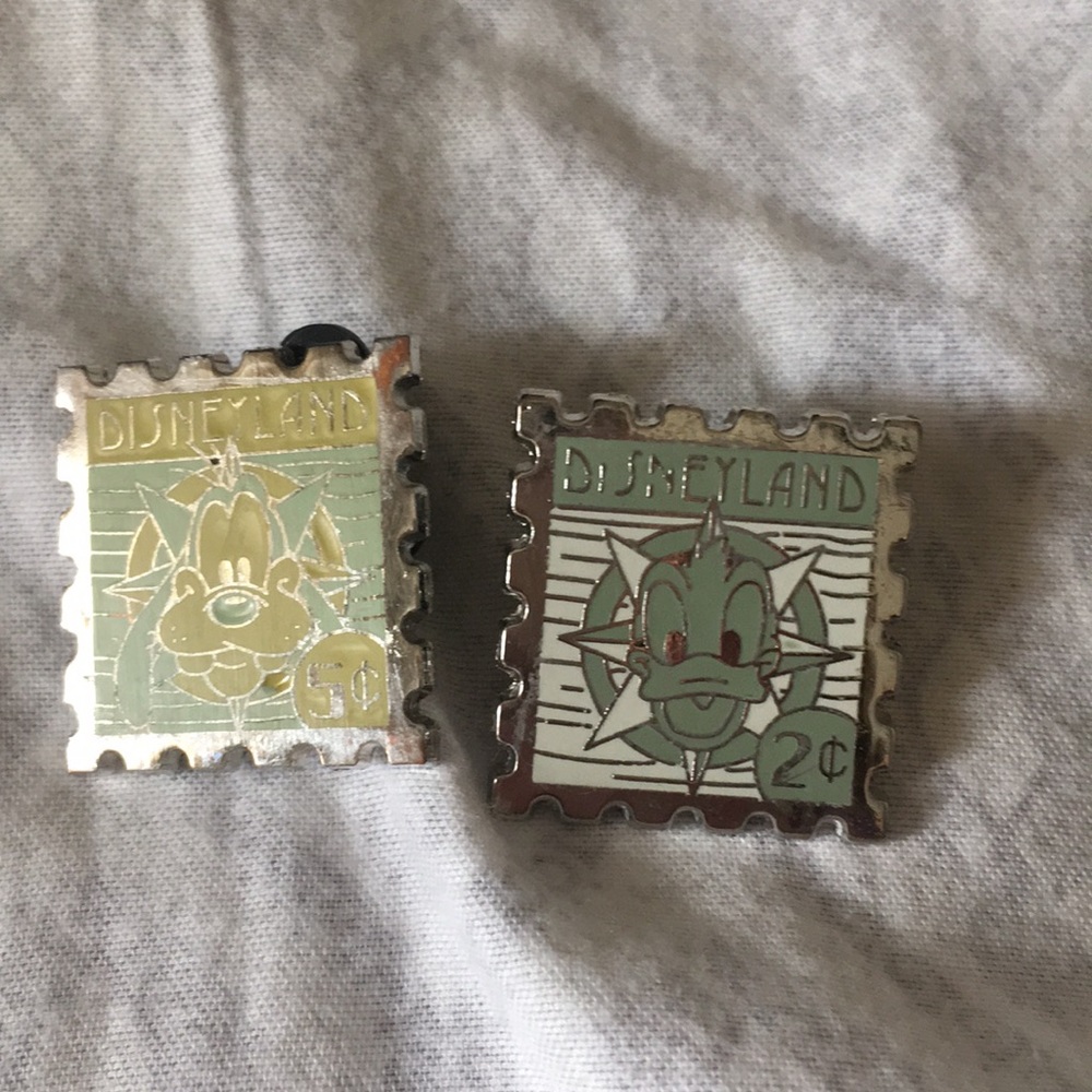 Set of Disney pins